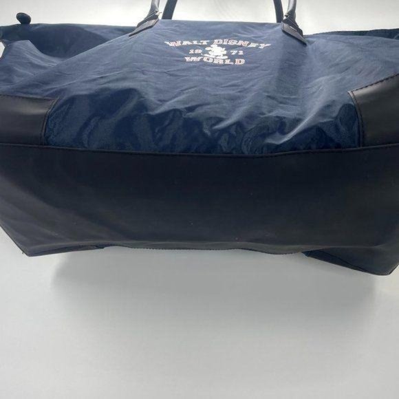 Disney World 1971 Mickey Blue Nylon Large Tote Bag - Picture 4 of 16